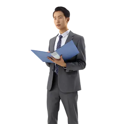 Business man 41 3d model