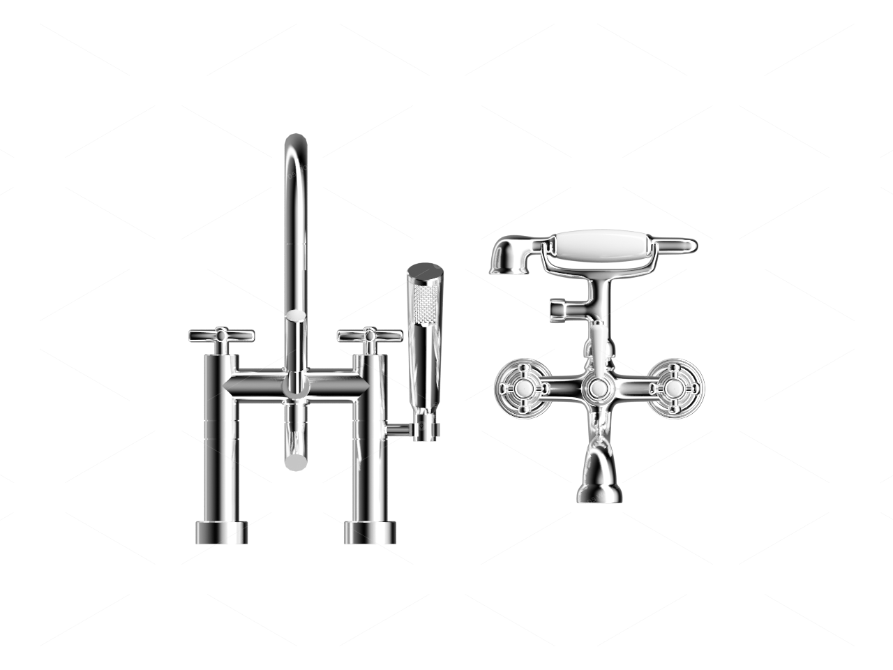 Faucet Handles 3D Models 2