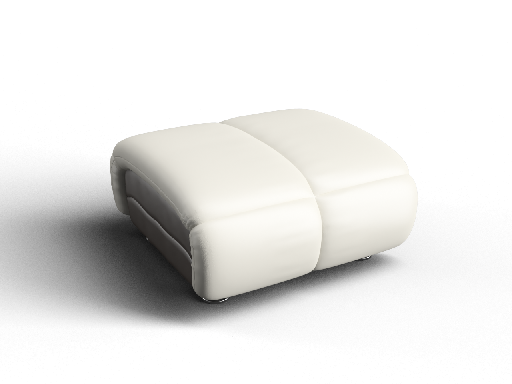 Organic Modern Sofa Stool