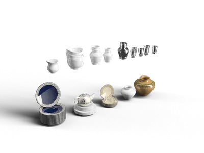 European Retro Tableware