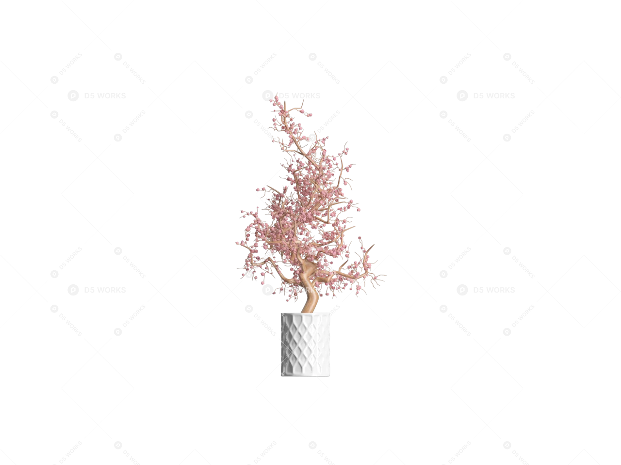 Bonsai 3d model thumbnail 2