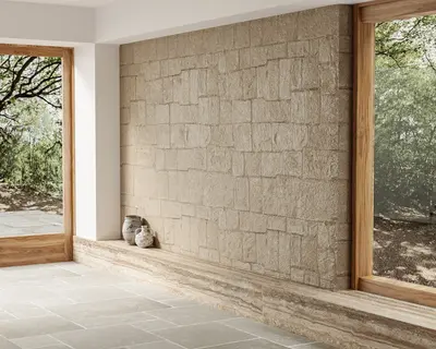 Wabi-Sabi Brick Wall