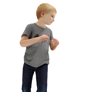 Child Oliver Playing