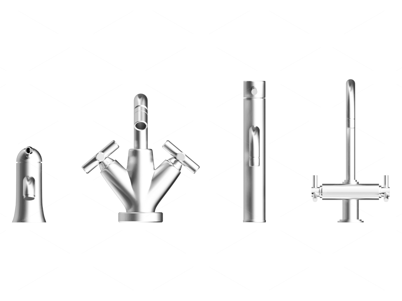 Faucet Handles 3D Models 2