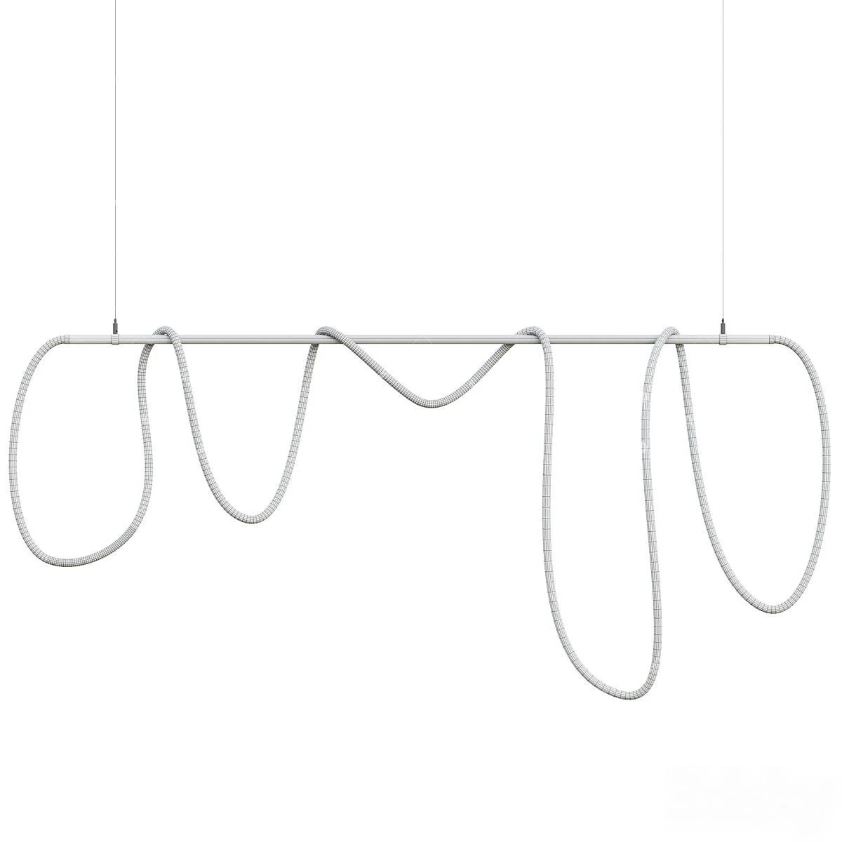 Modern Pendant Light 3d model thumbnail 4