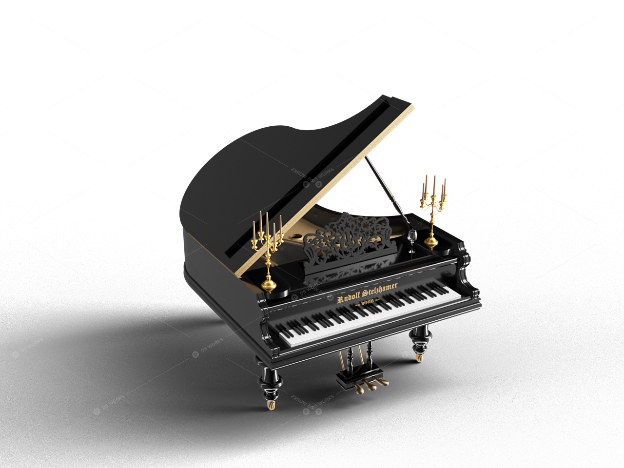 Musical Instruments & Art Supplies 3D Models