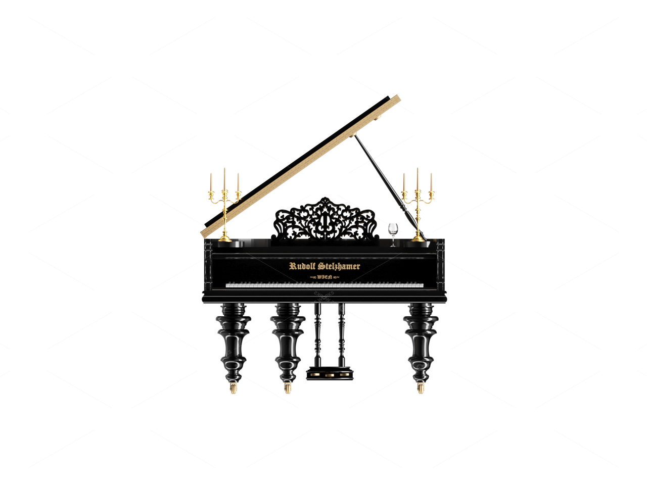 Musical Instruments & Art Supplies 3D Models 2
