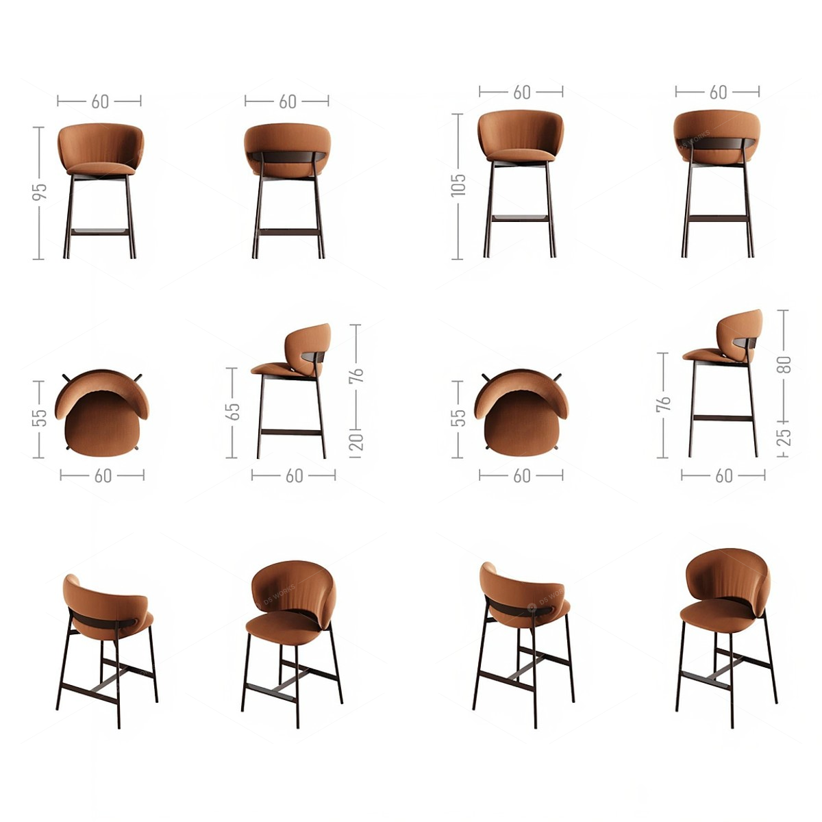 Chairs 3D Models 2