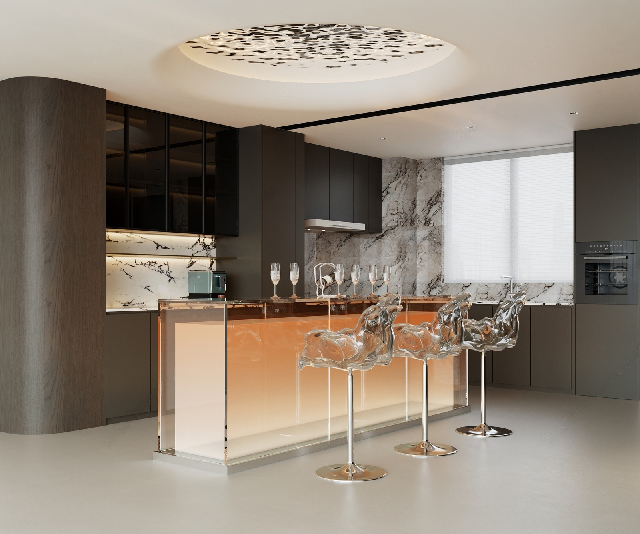 Modern Open Kitchen