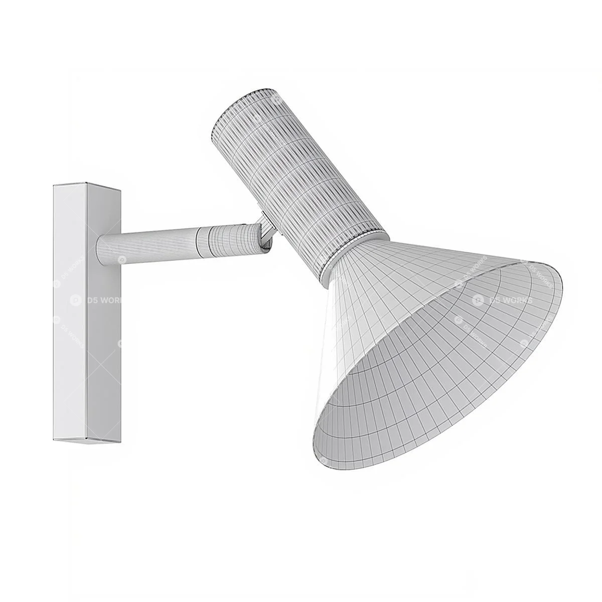 Wall Lamp 3d model thumbnail 2