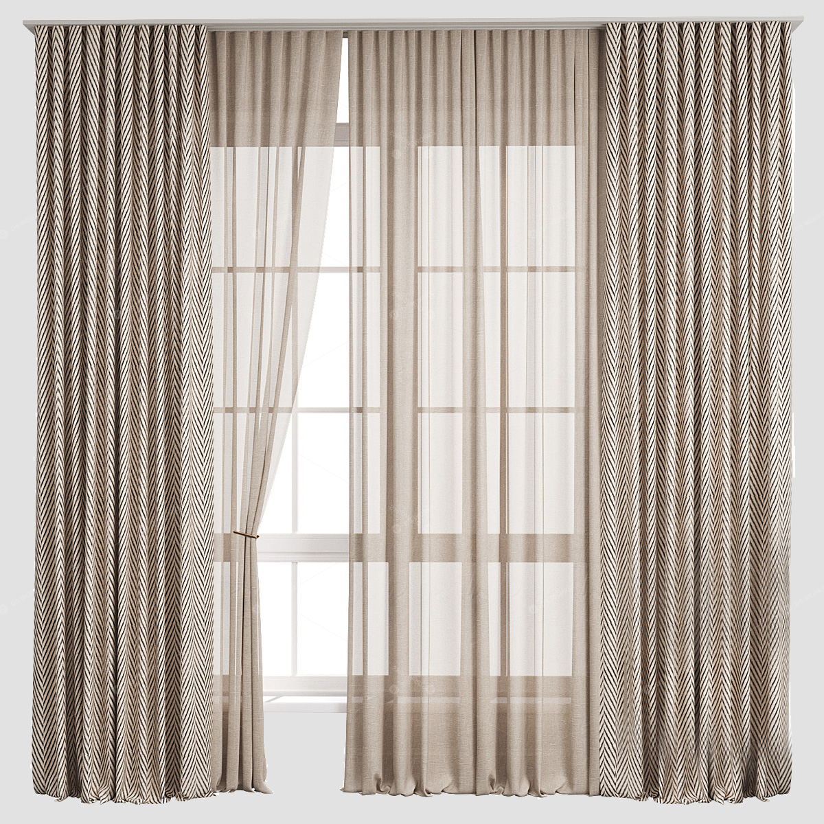 Curtains 3D Models