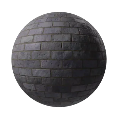 Grey concave and convex wall brick