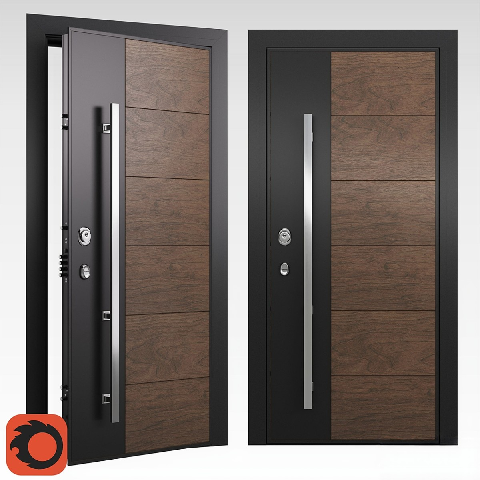 Modern Single Door