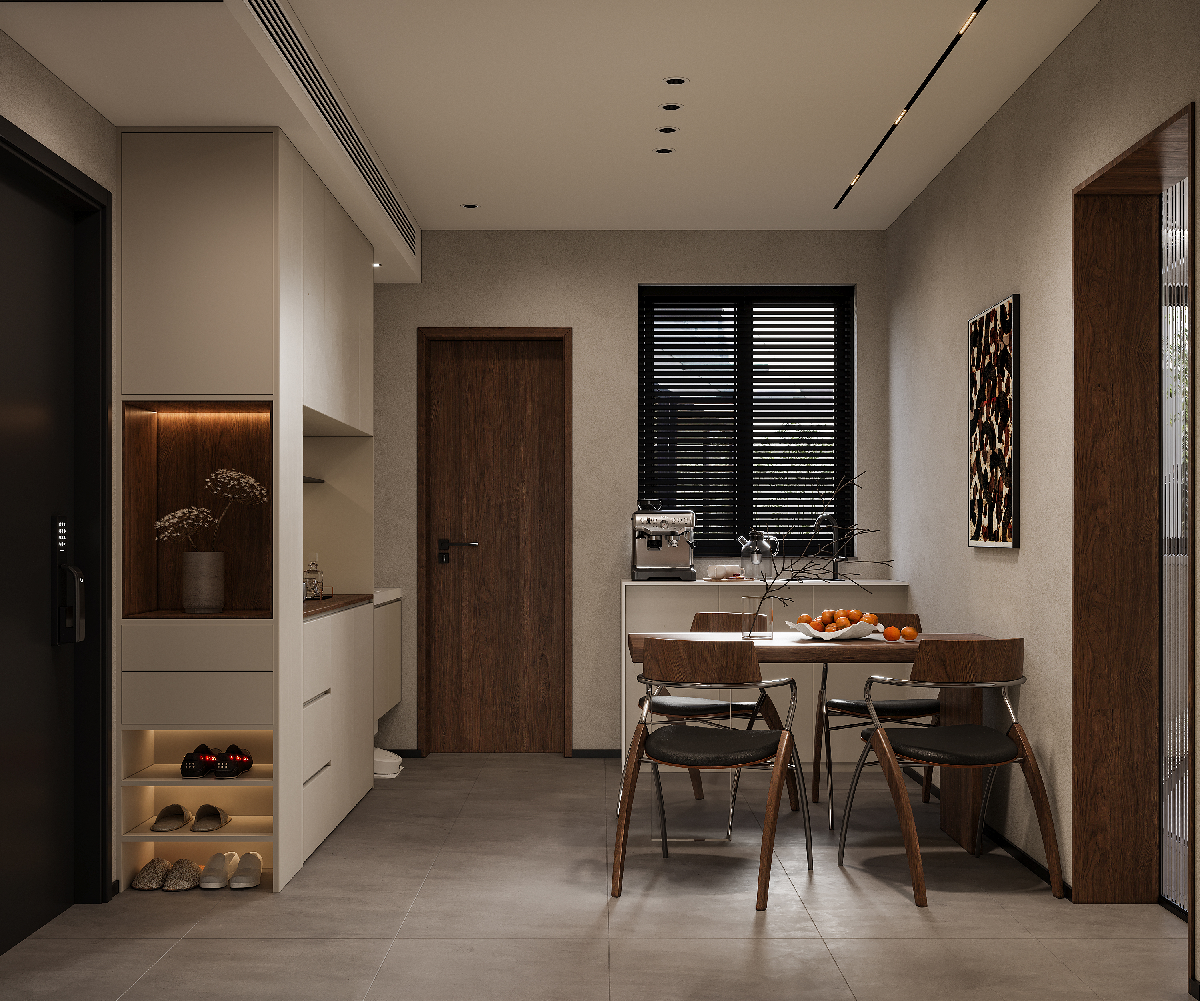 Mid-Century Modern Dining Room (Home)