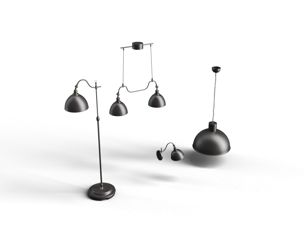 Lighting Sets 3D Models