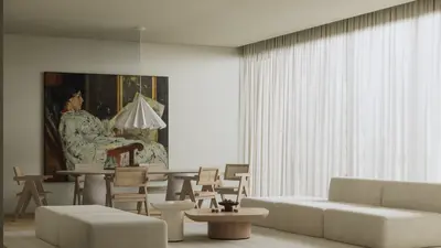 Modern Living & Dining Room