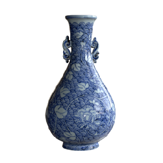 Floral Vase Design Porcelain Vase