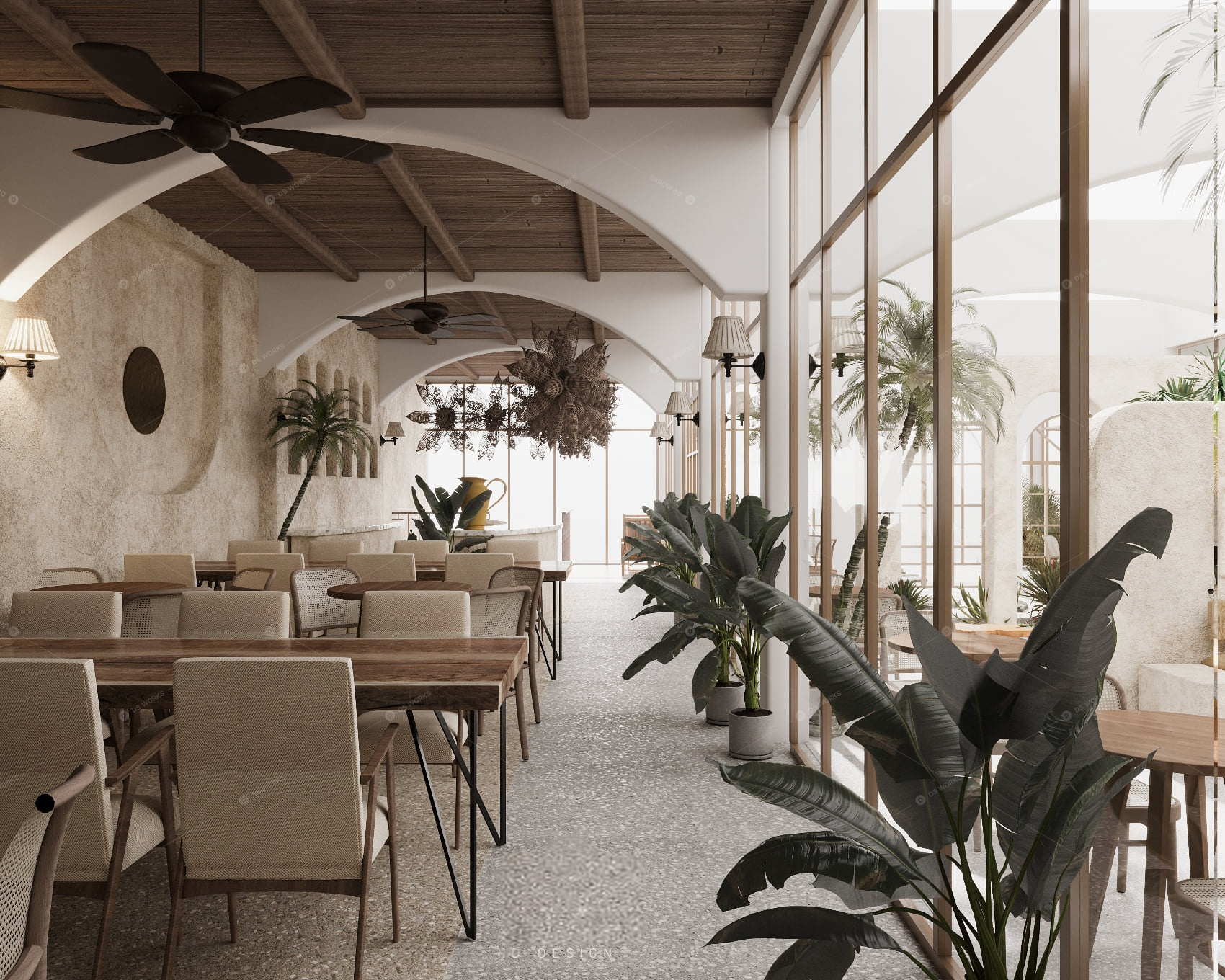 Restaurant Spaces 3D Models 3