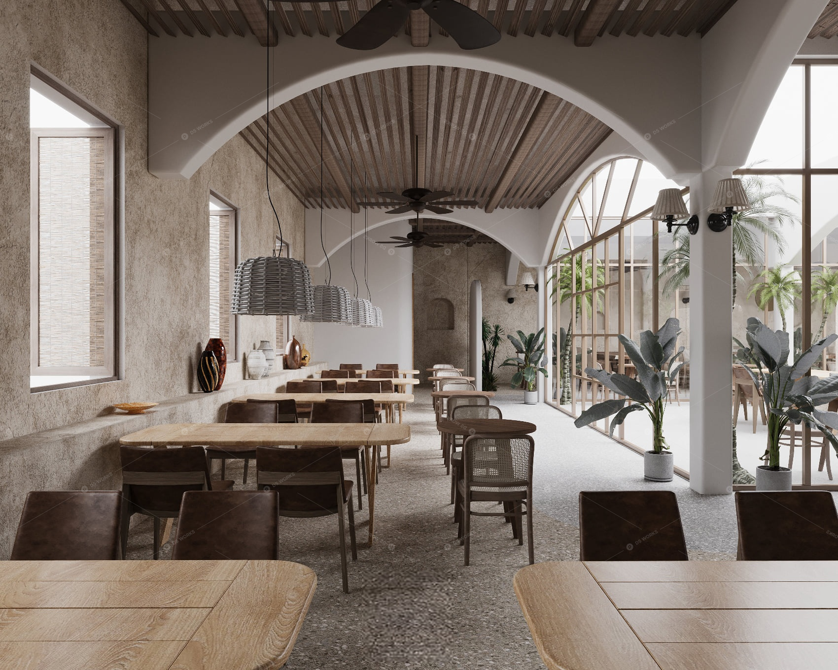 Restaurant Spaces 3D Models 2