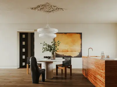 Dining Room (Home) 3d model