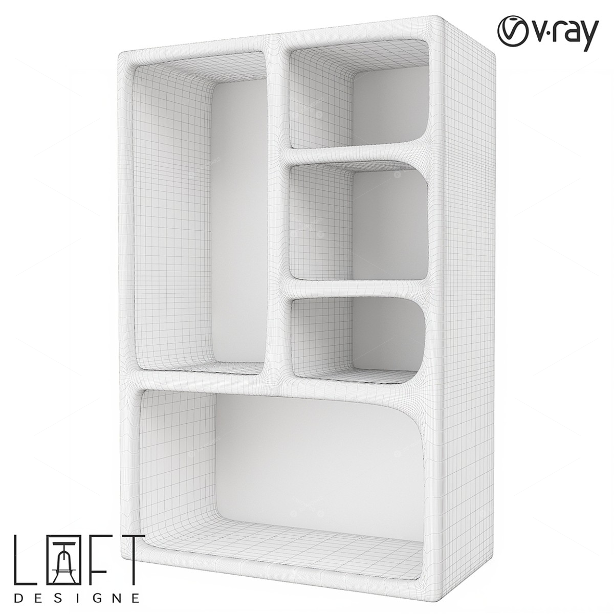 Shelves 3D Models 2