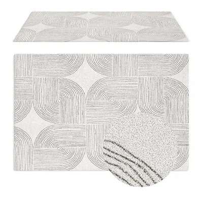 Geometric Modern Carpet 3d model