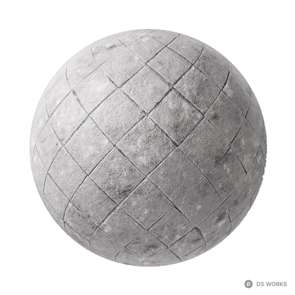 Concrete block pbr material - Image 1