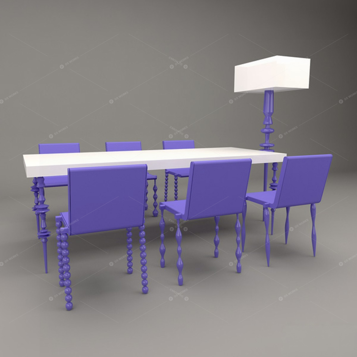 Furniture Sets 3D Models 2