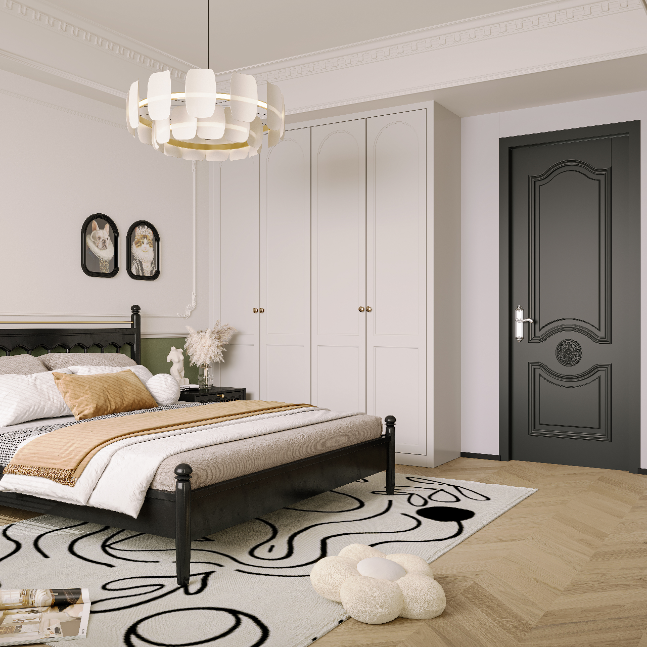 French Home Bedroom