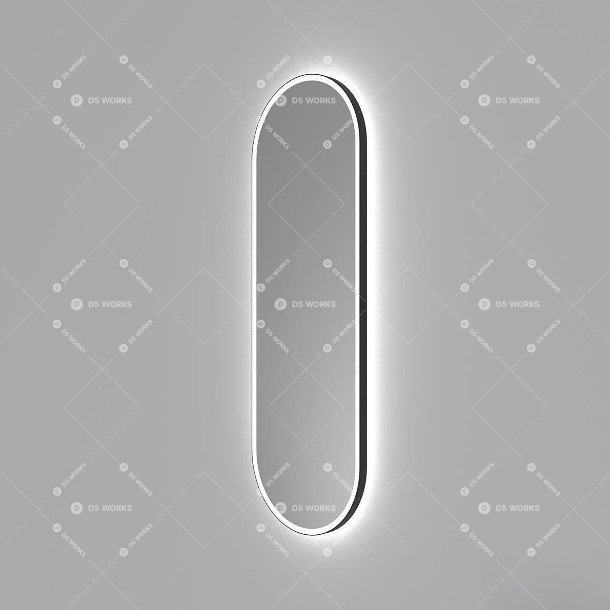 Mirror 3d model thumbnail 2