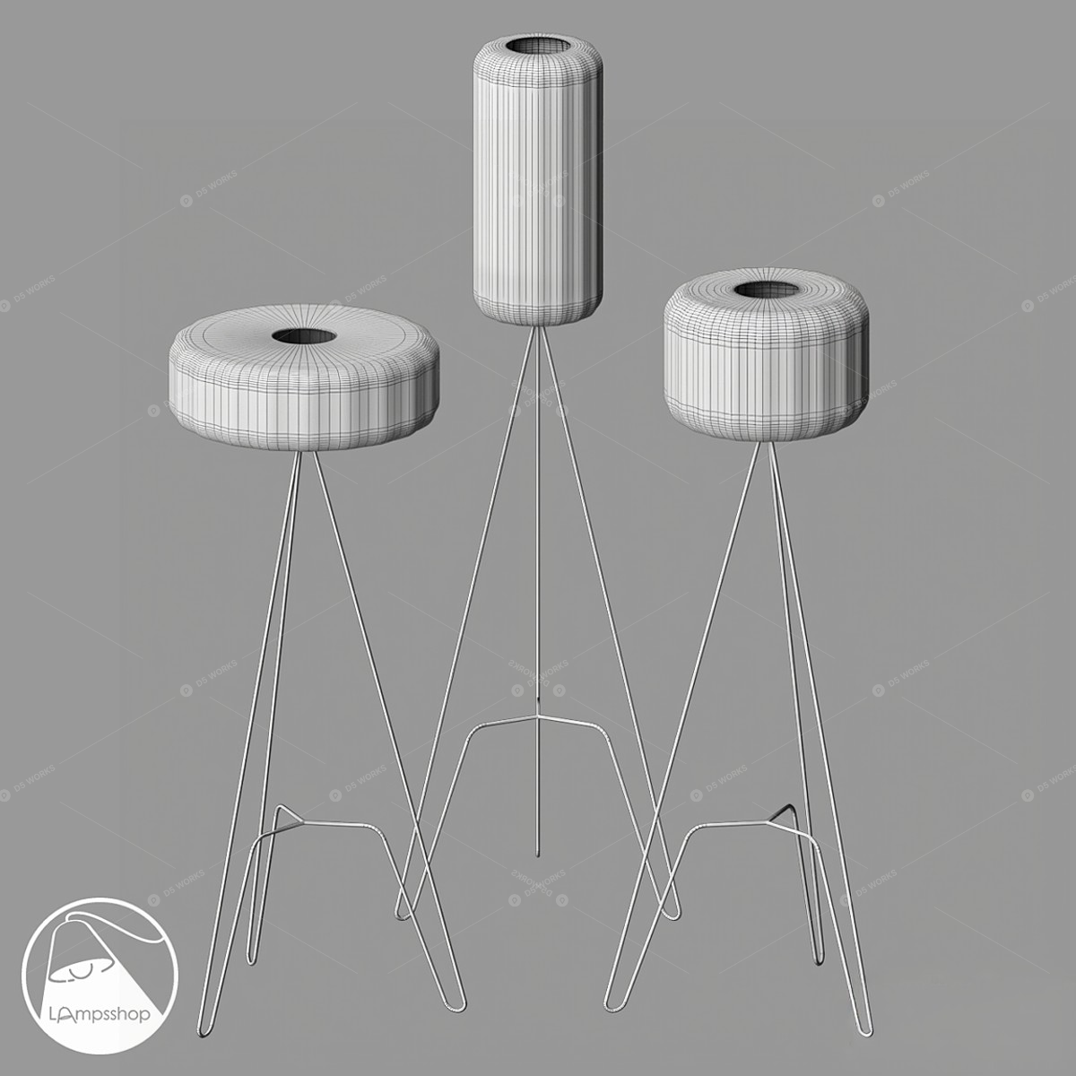 Floor Lamps 3D Models 2