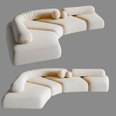 Modern Irregular-shaped Sofa