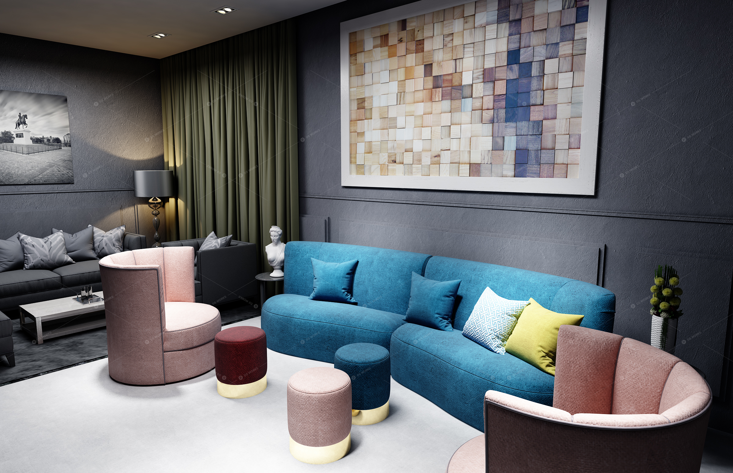 Furniture Sets 3D Models 2