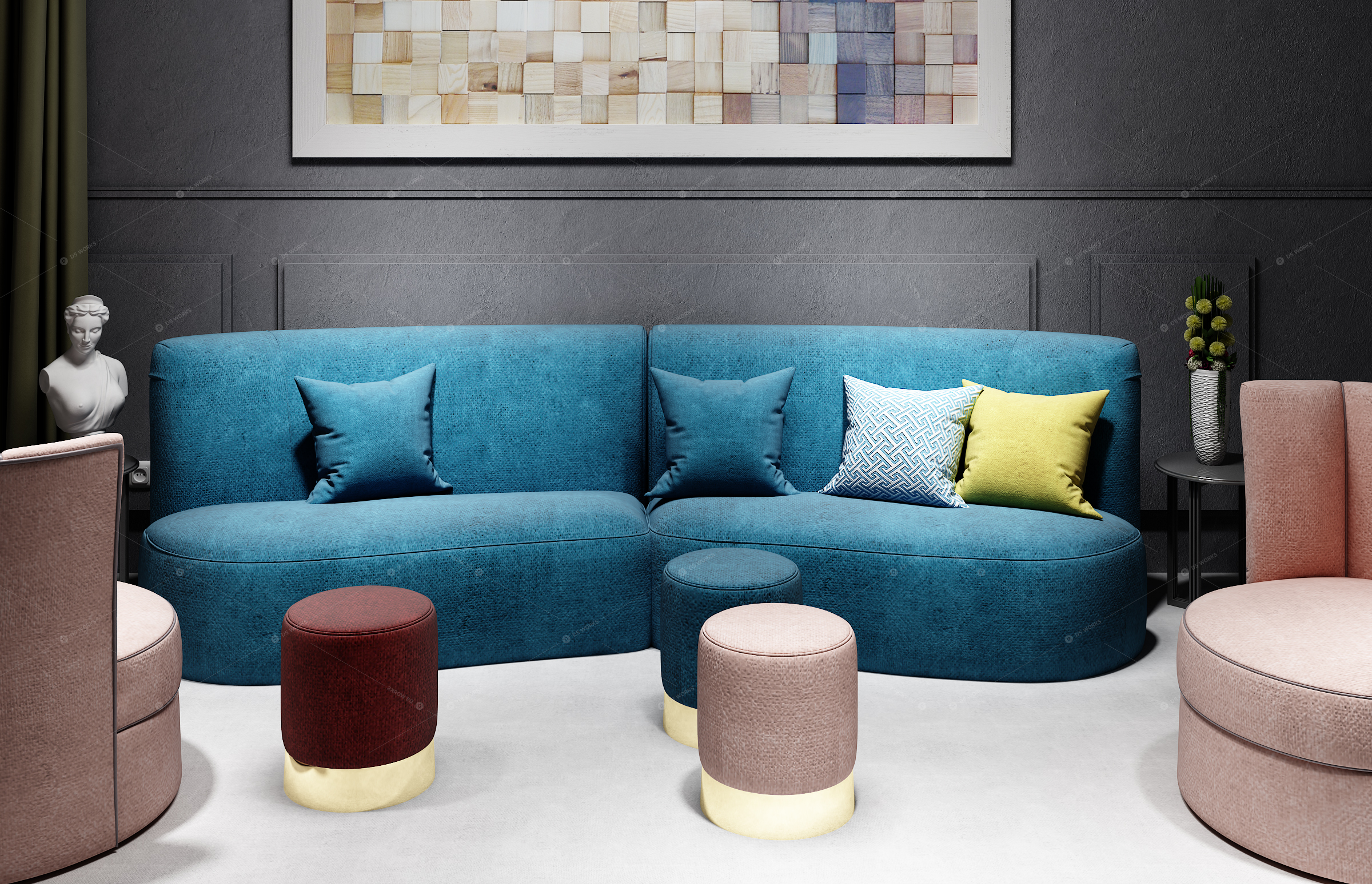Furniture Sets 3D Models