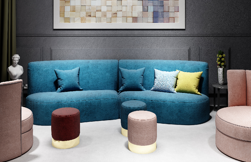 Modern Modular Sofa Set