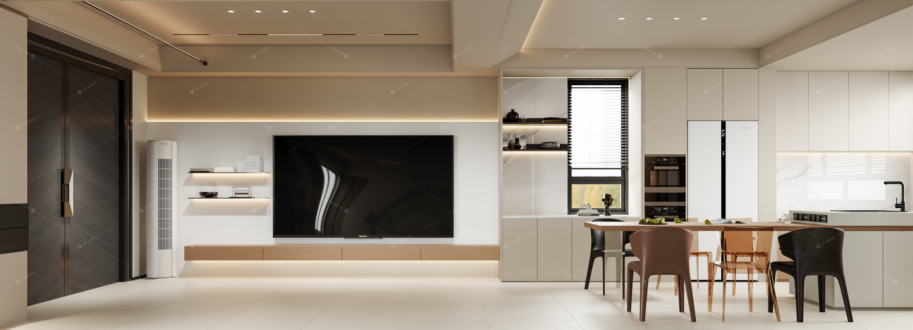 Living & Dining Rooms 3D Models 2