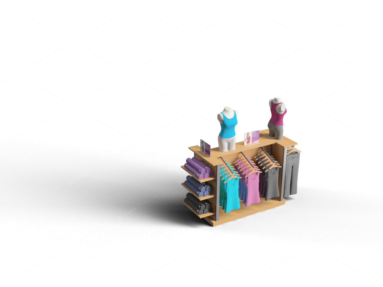 Exhibition Equipment 3D Models