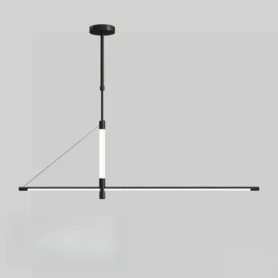 Minimalist Linear Pendant Light 3d model