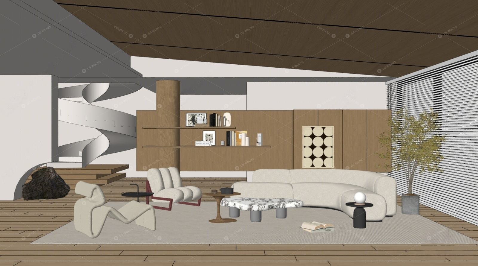 Living Rooms 3D Models 2