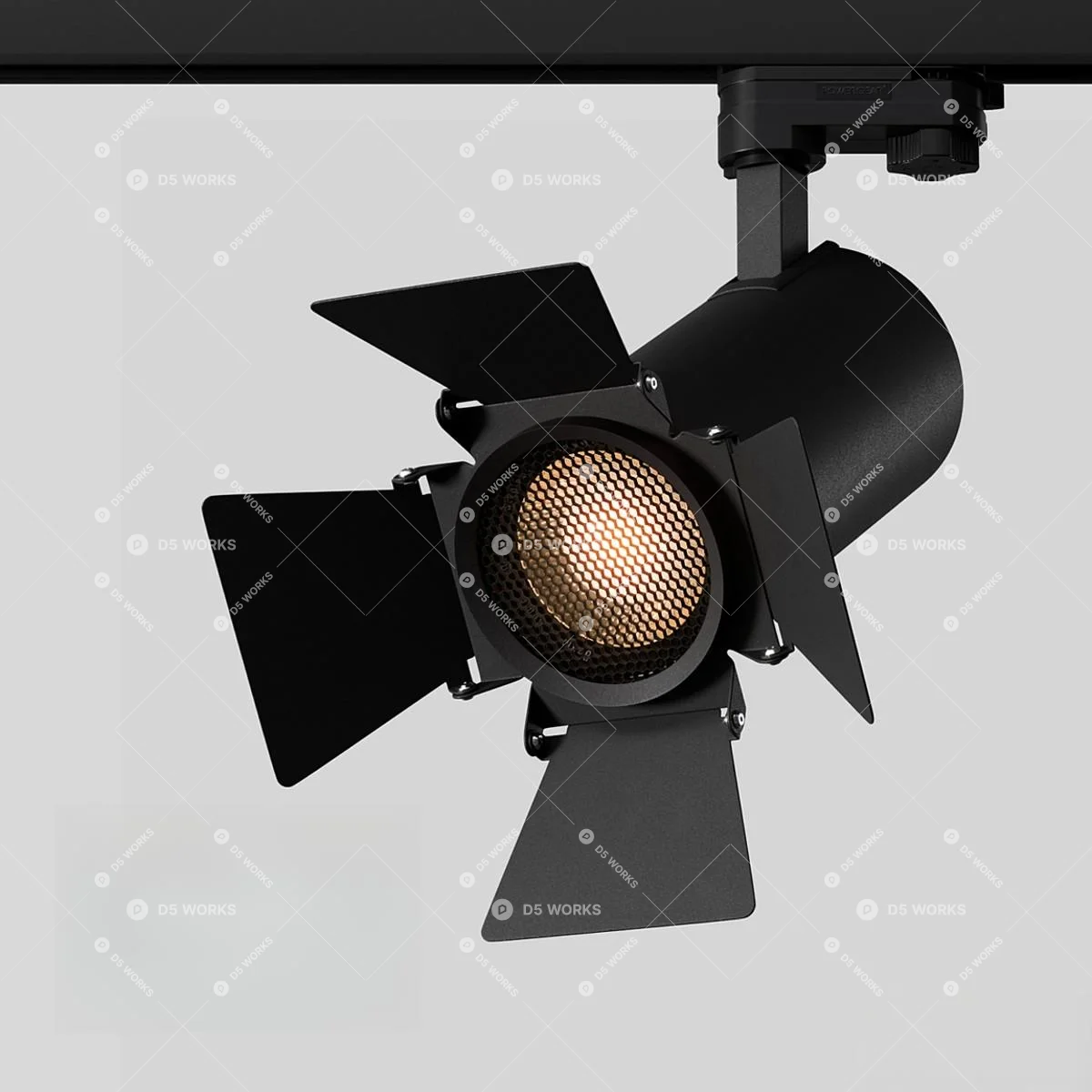 Spotlight 3d model thumbnail 2