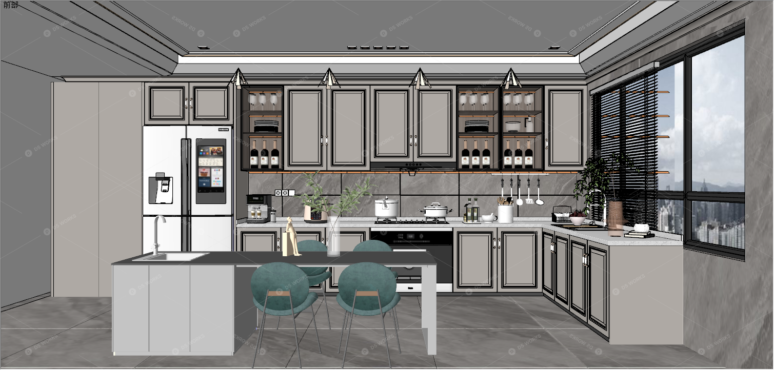 Kitchens 3D Models
