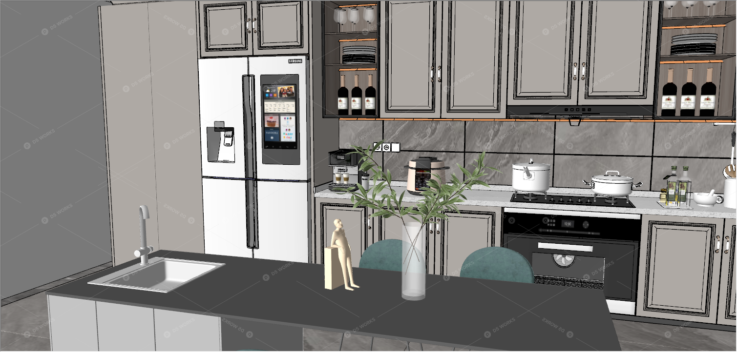 Kitchens 3D Models 3