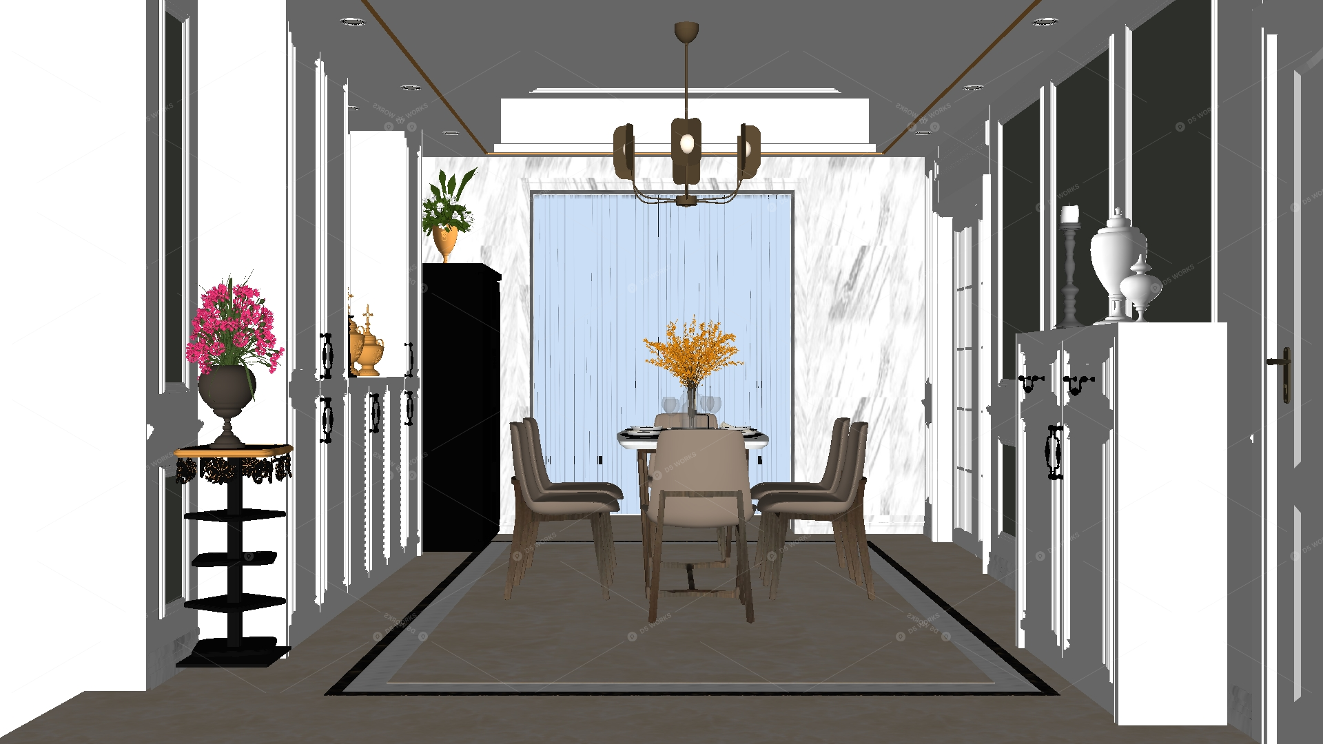 Dining Rooms 3D Models