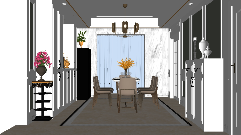 Modern Dining Room (Villa)