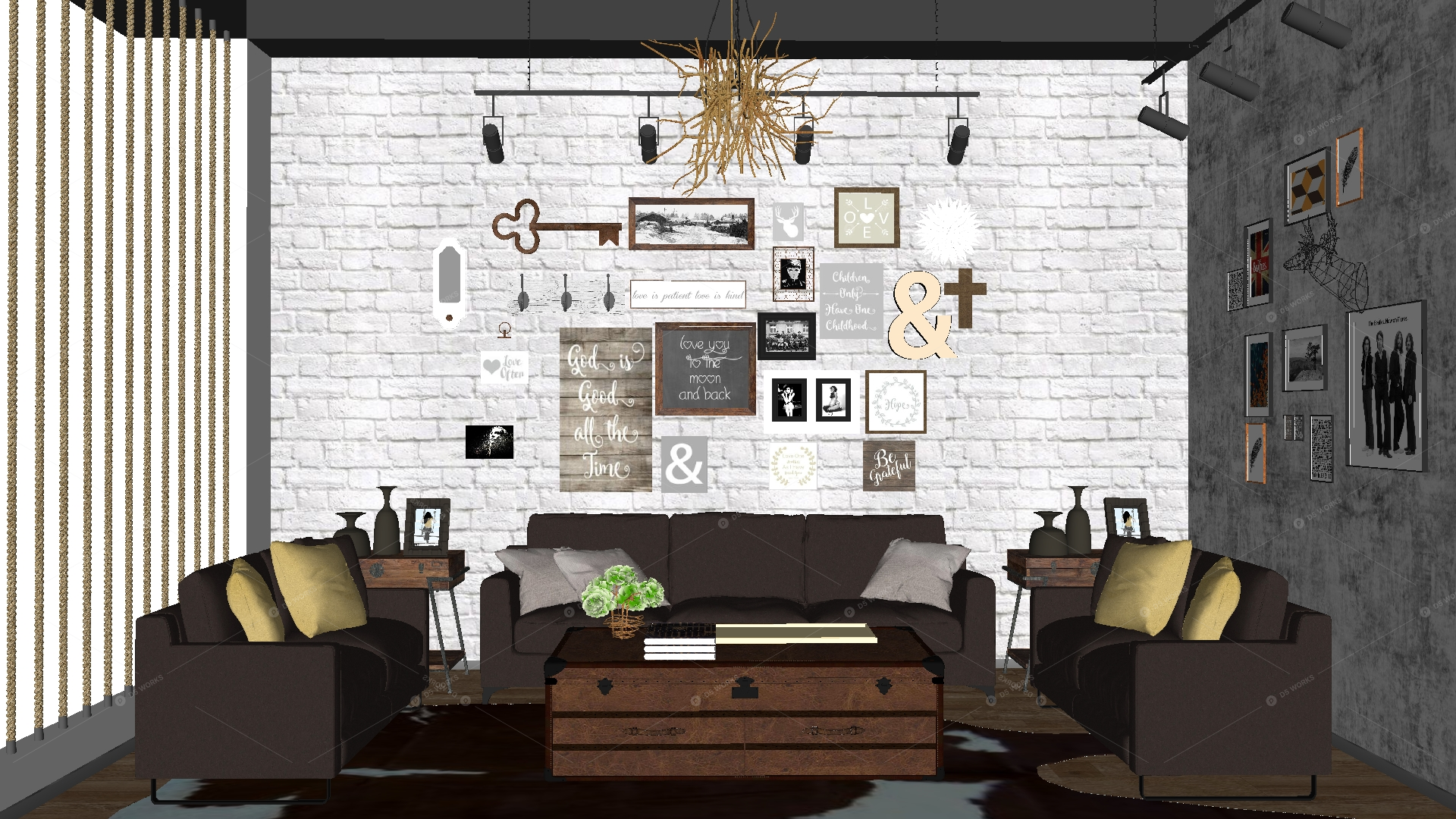 Living Rooms 3D Models