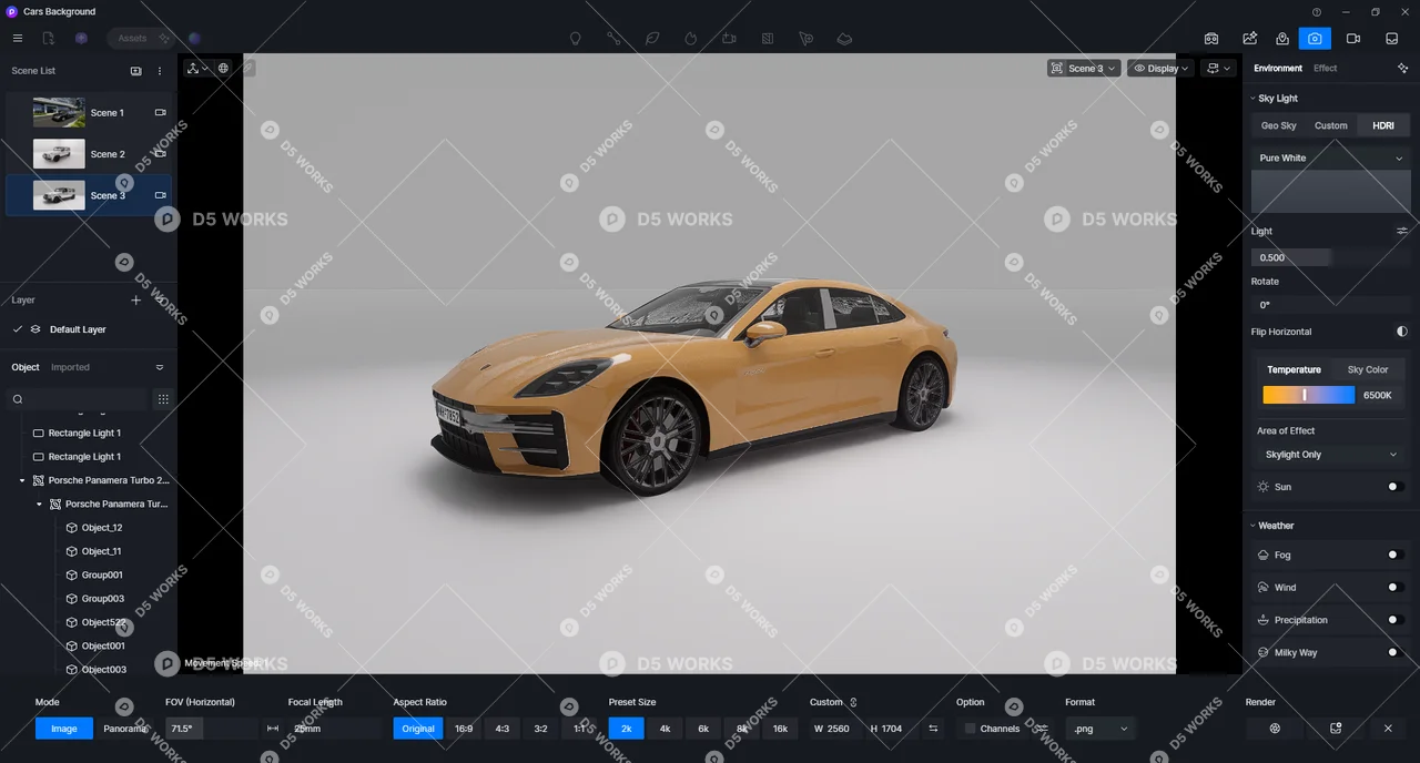 Car 3d model thumbnail 2