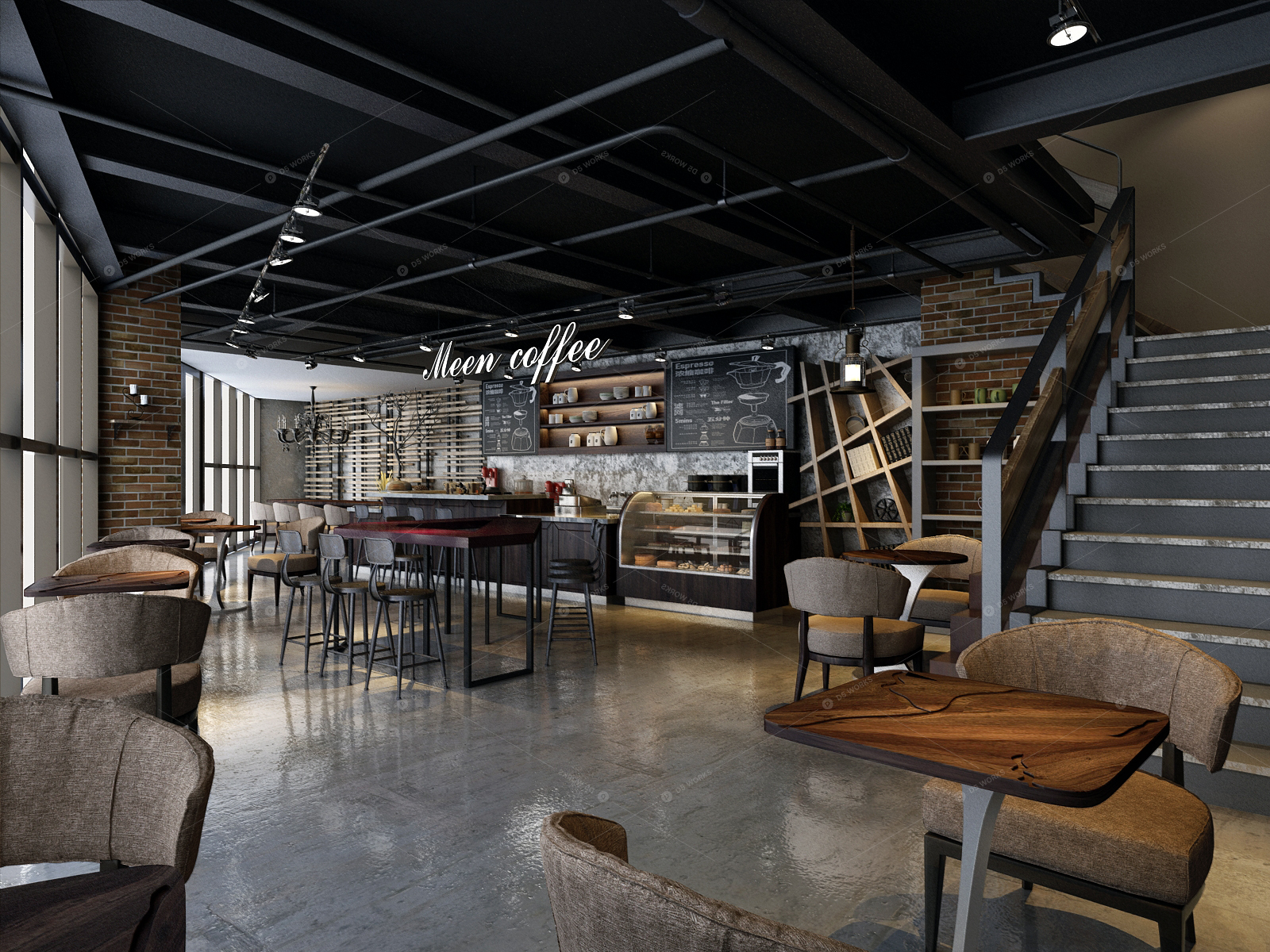 Restaurant Spaces 3D Models