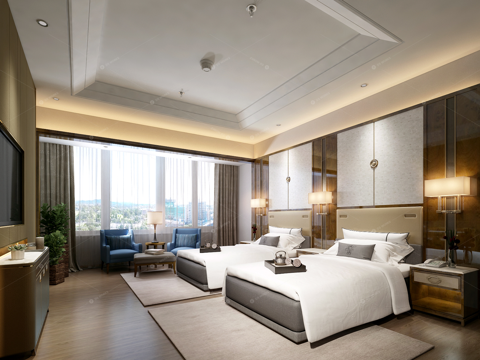 Hotels & BnBs 3D Models
