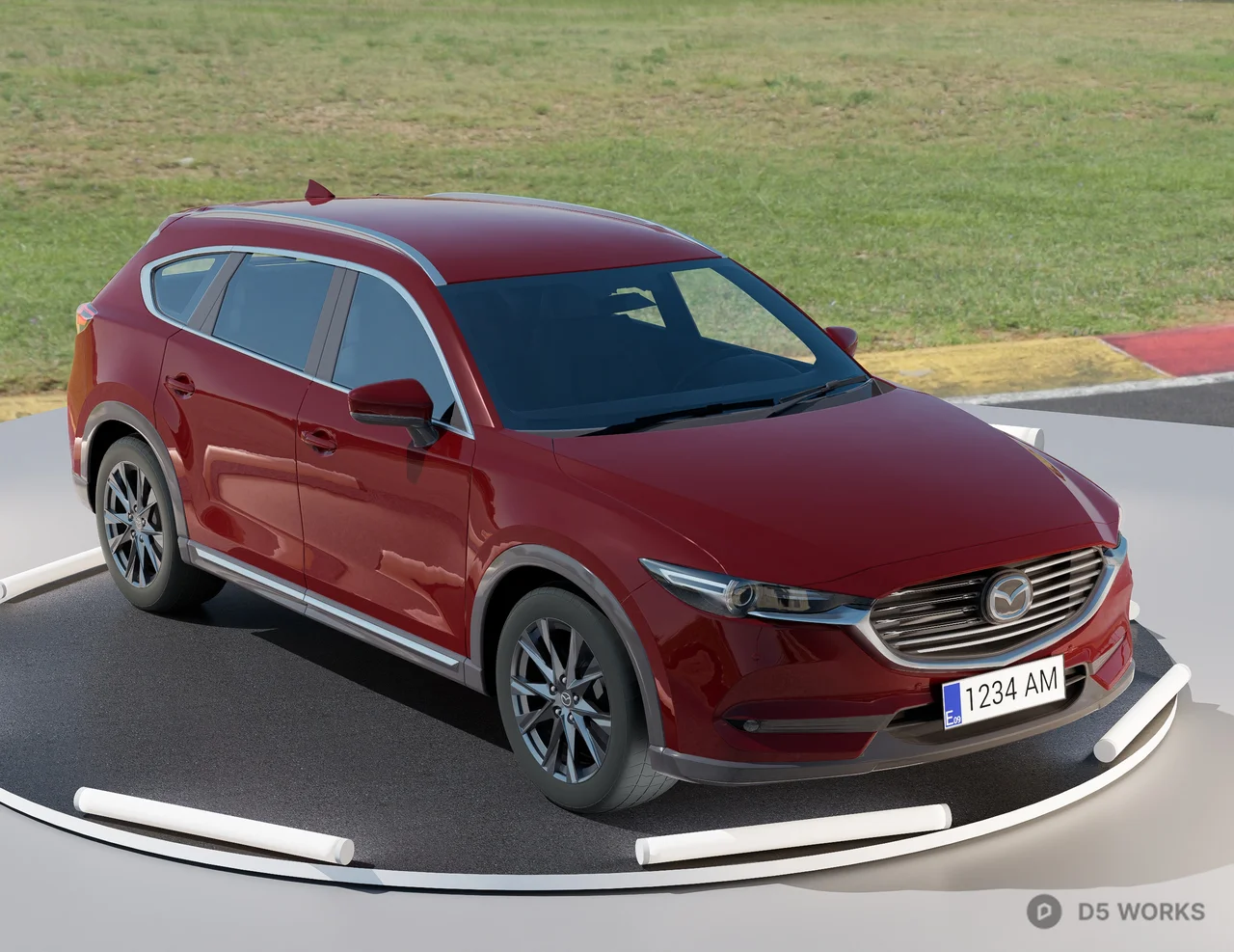 Car 3D Model .d5a