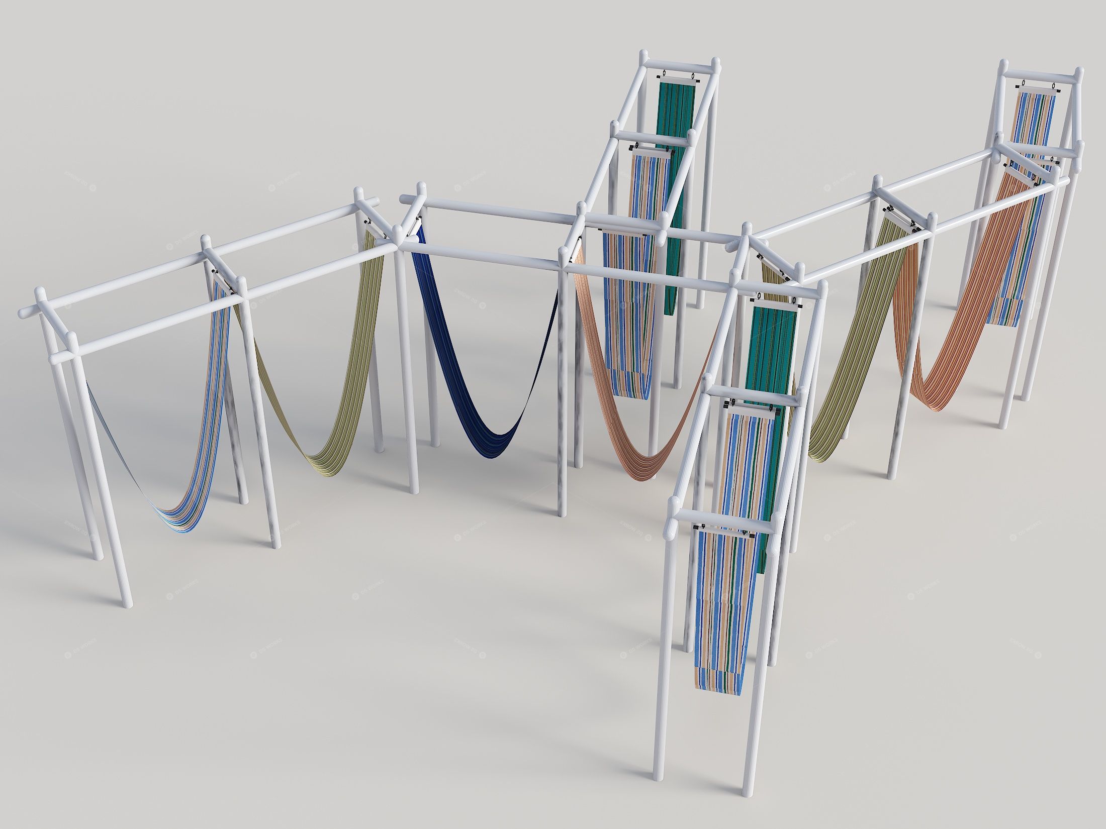 Art Installations, Landscape Ornaments 3D Models